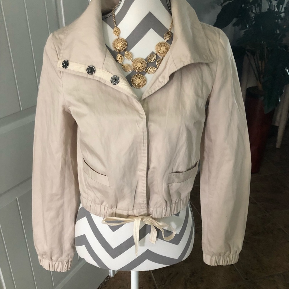 H&M cropped jacket